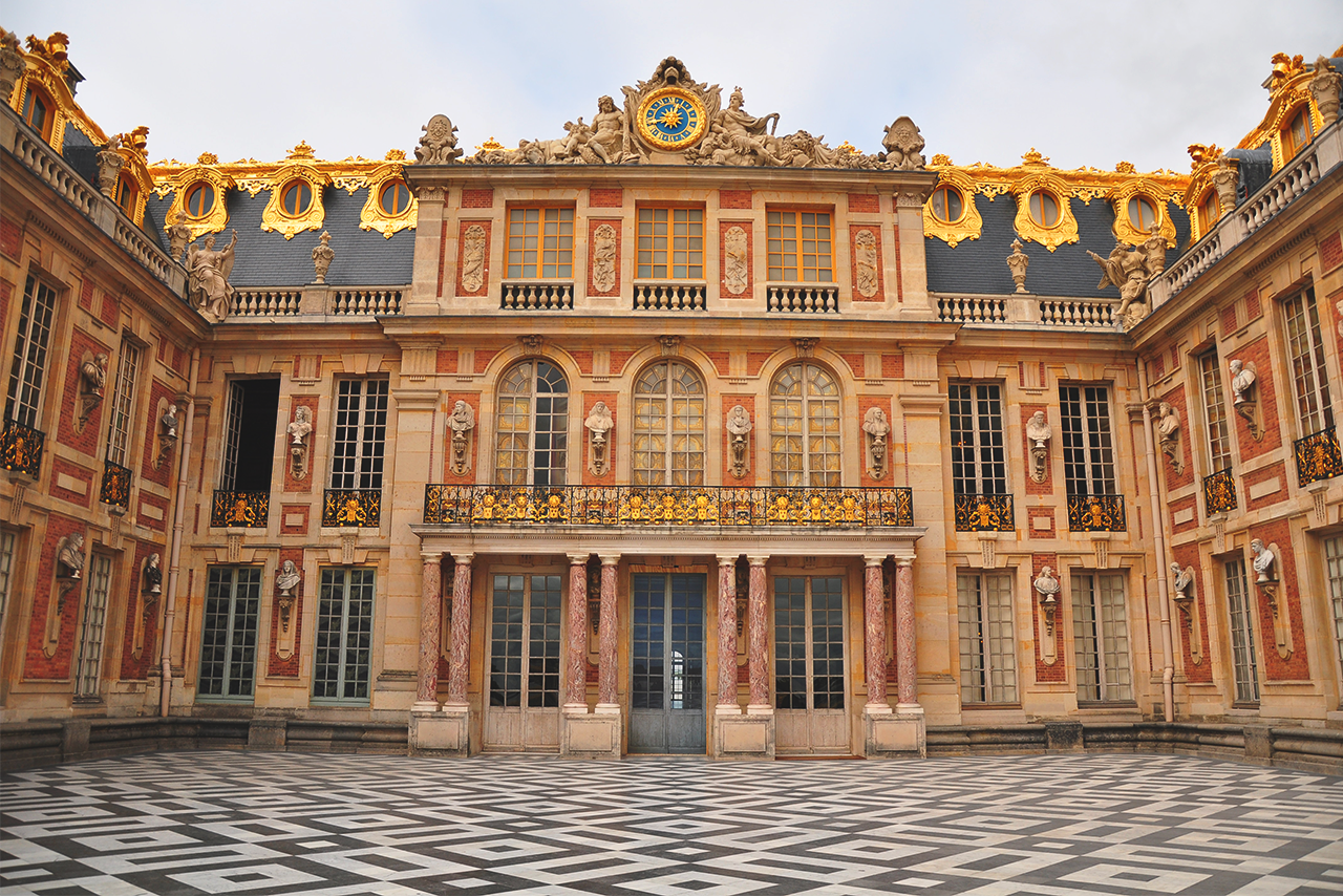 Cour de Marbre du Château de Versailles